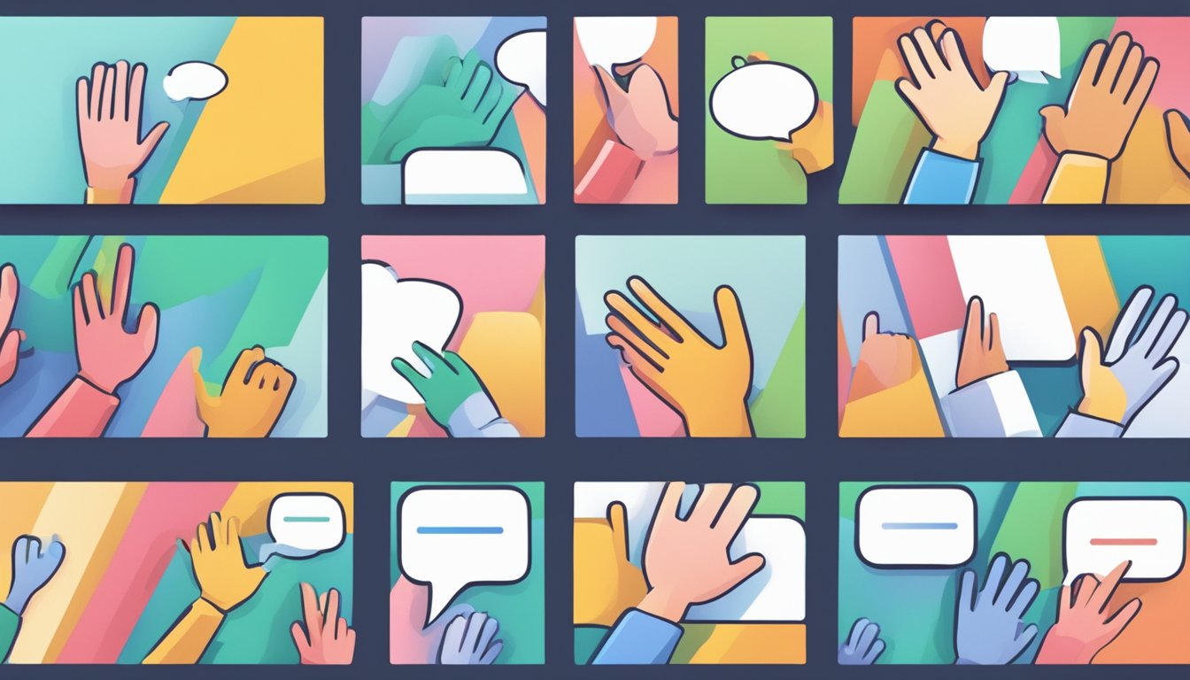 A hand reaching out to save and share chat conversations with ChatGPT